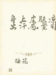 身上皮肤凉,易出汗,感觉非常热