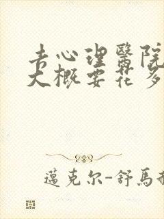 去心理医院检查大概要花多少钱