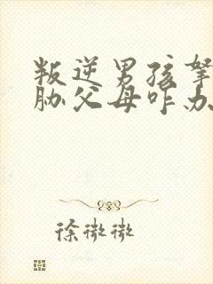 叛逆男孩拿刀威胁父母咋办