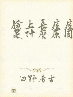 脸上长痘痘主要是什么原因