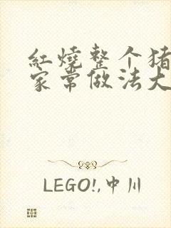 红烧整个猪蹄的家常做法大全