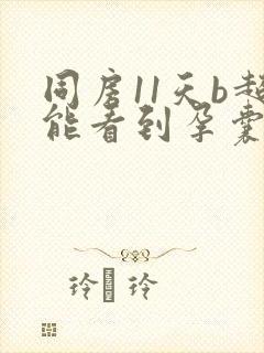 同房11天b超能看到孕囊吗封面