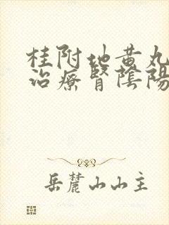 桂附地黄丸可以治疗肾阴阳两虚吗封面