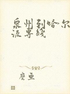 泉州到哈尔滨物流专线