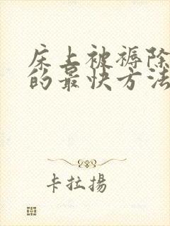 床上被褥除螨虫的最快方法