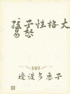 孩子性格大暴躁易怒