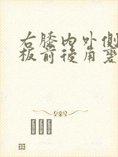 右膝内外侧半月板前后角变性损伤封面