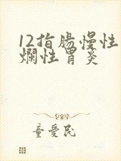 12指肠慢性糜烂性胃炎