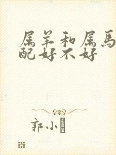 属羊和属马的婚配好不好