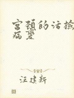 宫颈的活检1级病变