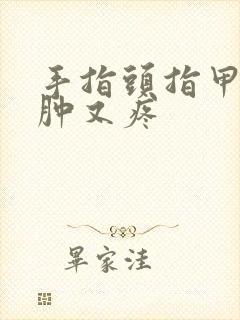 手指头指甲边又肿又疼