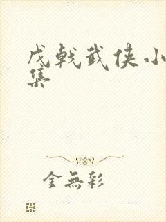 戊戟武侠小说全集封面
