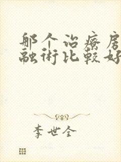 那个治疗房颤消融术比较好