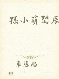 孙小萌闫辰