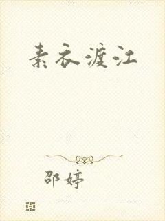 素衣渡江封面