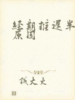 经期推迟半个月原因