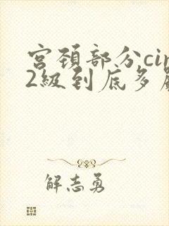 宫颈部分cin2级到底多严重