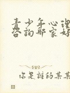 青少年心理疏导咨询哪家好