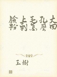 脸上毛孔大总长粉刺怎么回事封面