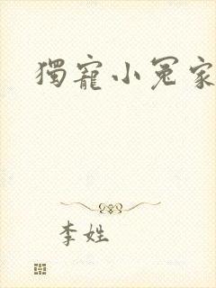 独宠小冤家封面