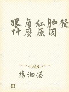 眼角红肿发痒是什么原因