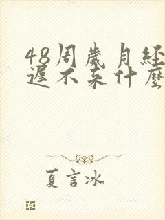 48周岁月经推迟不来什么原因