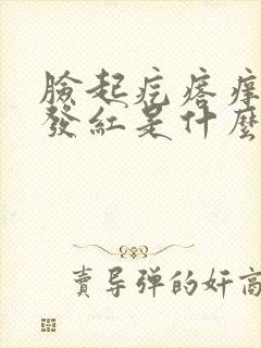 脸起疙瘩痒痒还发红是什么原因封面