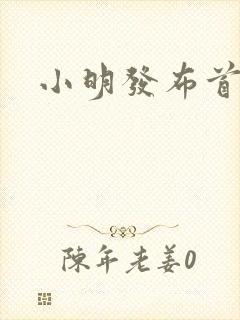 小明发布首页