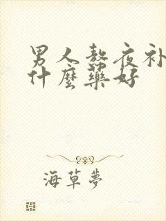 男人熬夜补肾吃什么药好