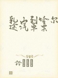 乳山到哈尔滨长途汽车票