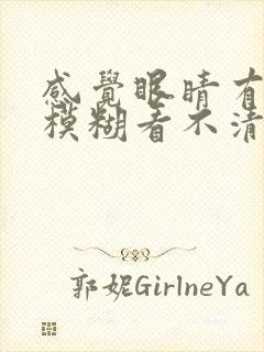 感觉眼睛有东西模糊看不清楚怎么回事