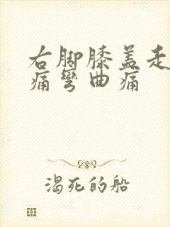 右脚膝盖走路不痛弯曲痛封面