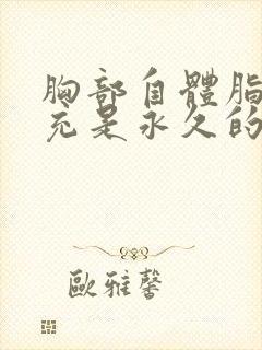 胸部自体脂肪填充是永久的吗