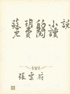 苏玥的小说全文免费阅读封面
