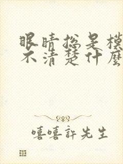 眼睛总是模糊看不清楚什么原因