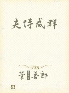 夫侍成群封面