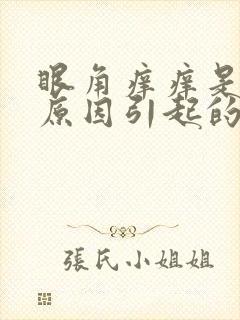 眼角痒痒是什么原因引起的怎么治疗