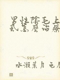 男性阴毛上长阴虱怎么治疗