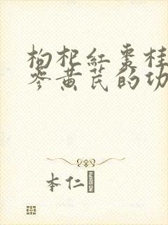 枸杞红枣桂圆党参黄芪的功效
