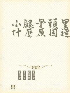 小腿骨头里面疼什么原因造成的
