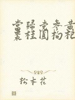 当归党参黄芪红枣桂圆枸杞的功效与作用