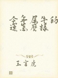 今年属牛的人财运怎么样