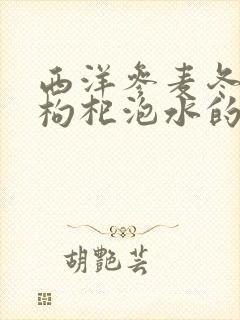 西洋参麦冬黄芪枸杞泡水的功效与作用