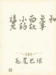 讲小白兔和小灰兔的故事