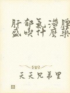 肝郁气滞脾虚湿盛吃什么药
