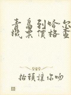 青岛到哈尔滨飞机票价格查询封面