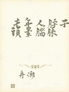 老年人脖子僵硬头晕脑胀