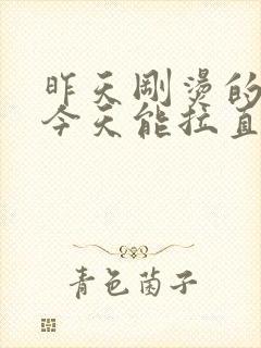 昨天刚烫的头发今天能拉直吗