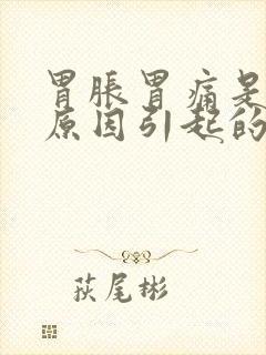 胃胀胃痛是什么原因引起的