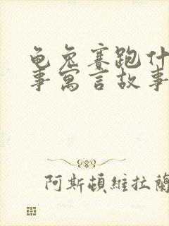 龟兔赛跑什么故事寓言故事